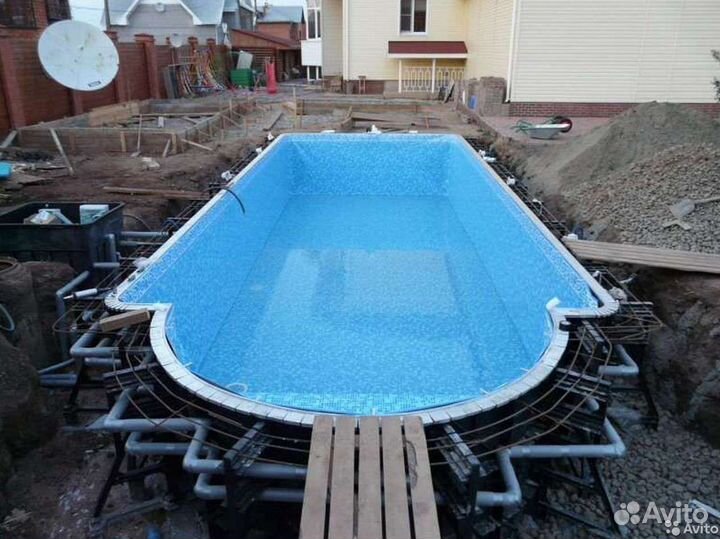 Пластиковый бассейн