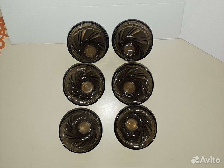 Чайные чашки, низкие стаканы Франция 125мл