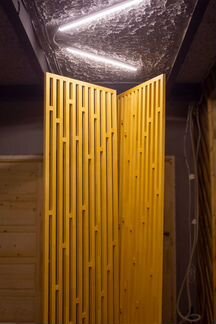 Перегородка из реек