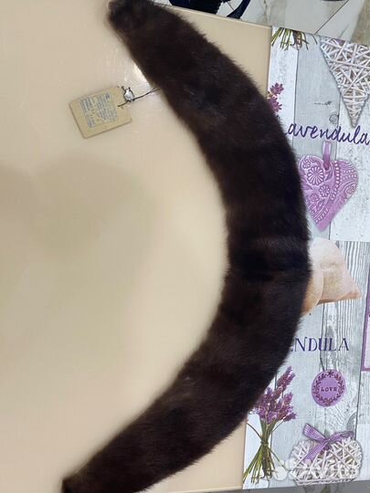 Меховой воротник норка