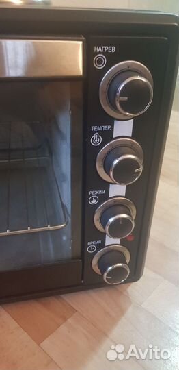 Электрическая мини печь духовка с конвекцией