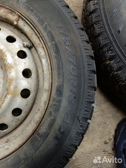 Резина зимняя на Дэу Нексия