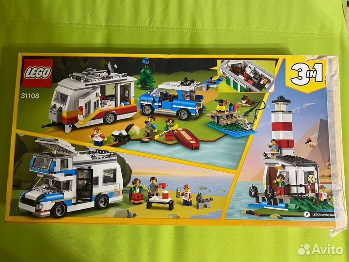 Lego Creator 31108 Отпуск в доме на колесах