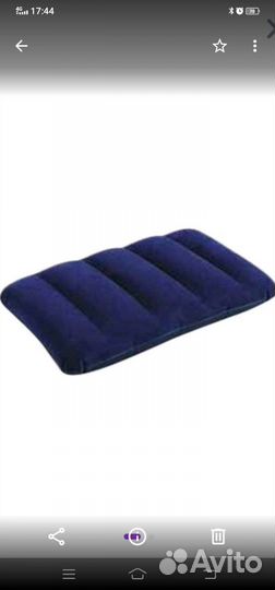 Надувные подушки и насос к ним Интекс. Все новое