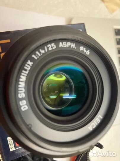 Объектив Panasonic Leica DG Summilux 25mm f/1.4