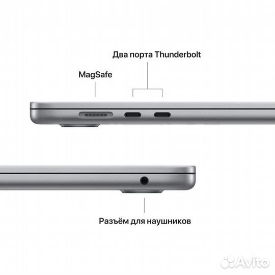 Ноутбук Apple MacBook Air 15 (M2, 2023) 8 гб, 512