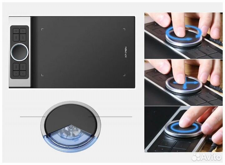 Новый Графический планшет XPPen Deco Pro Medium