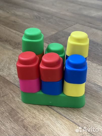 Мягкие кирпичики конструктор soft blocks