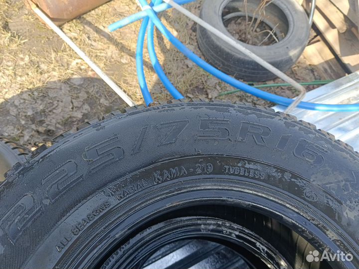 Шины 225 75 16 бу