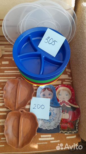 Менажница деревянная