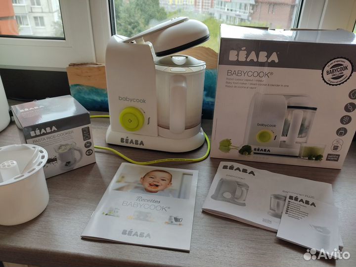 Пароварка блендер beaba babycook