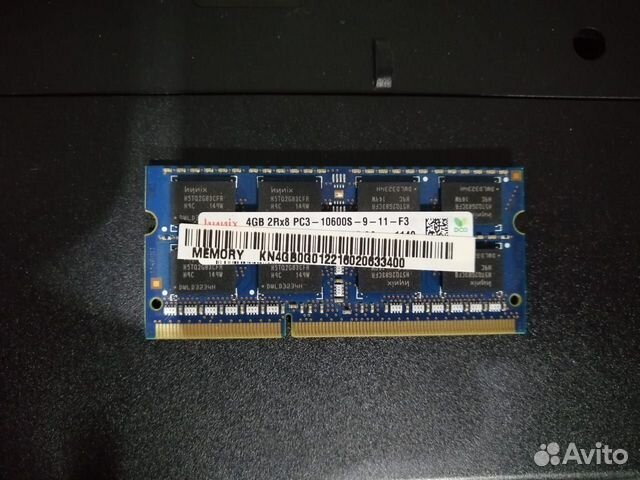 Память для ноутбука SO-dimm DDR3 4Gb+4Gb