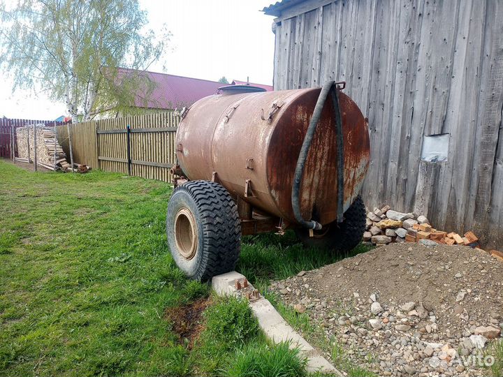 Бочка для воды на колесах