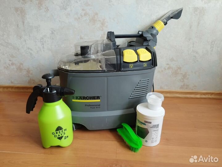 Аренда моющего пылесоса, парогенератора karcher