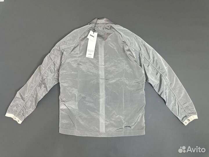 Stone island нейлоновая рубашка 22SS (M-L)