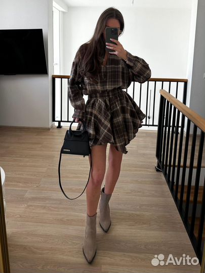 Костюм двойка женский с юбкой