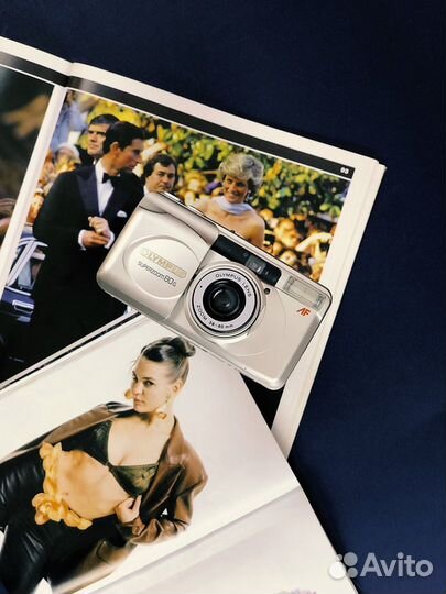 Пленочный фотоаппарат Olympus superzoom 80G