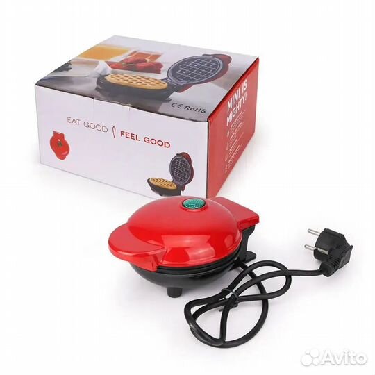 Электрическая вафельница новая