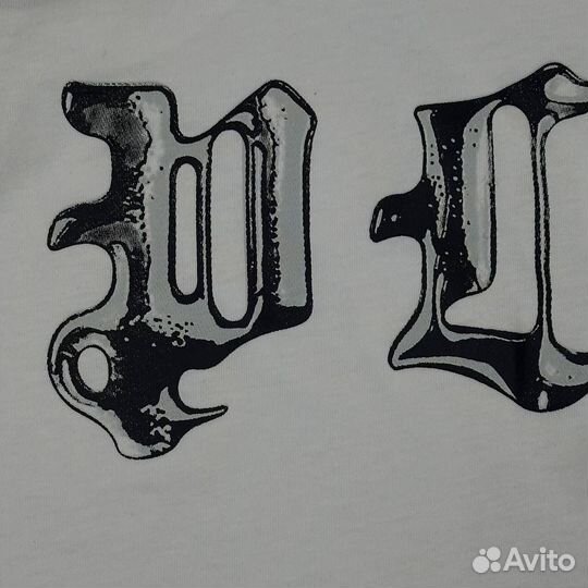 Футболка purple brand белая