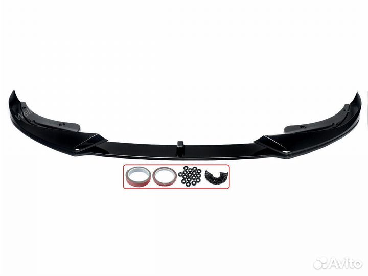 Сплиттер BMW 4 G22 AC Schnitzer цельный тюнинг