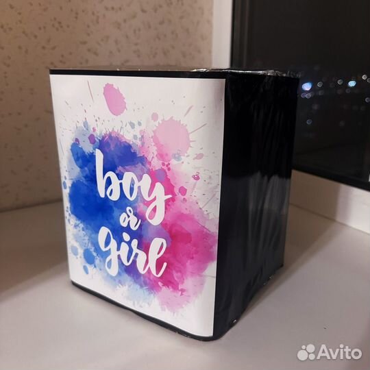 Дневной салют из дыма на гендер пати