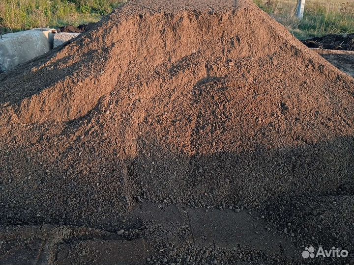 Песок, щебень, чернозём, навоз, опгс