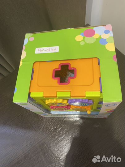 Головоломка развивающий кубик Baby go