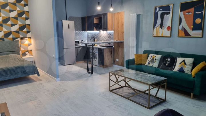 Квартира-студия, 45 м², 2/2 эт.