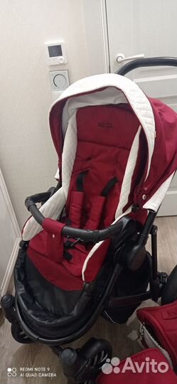 Коляска Legacy Lux 3в1 экокожа+текстиль