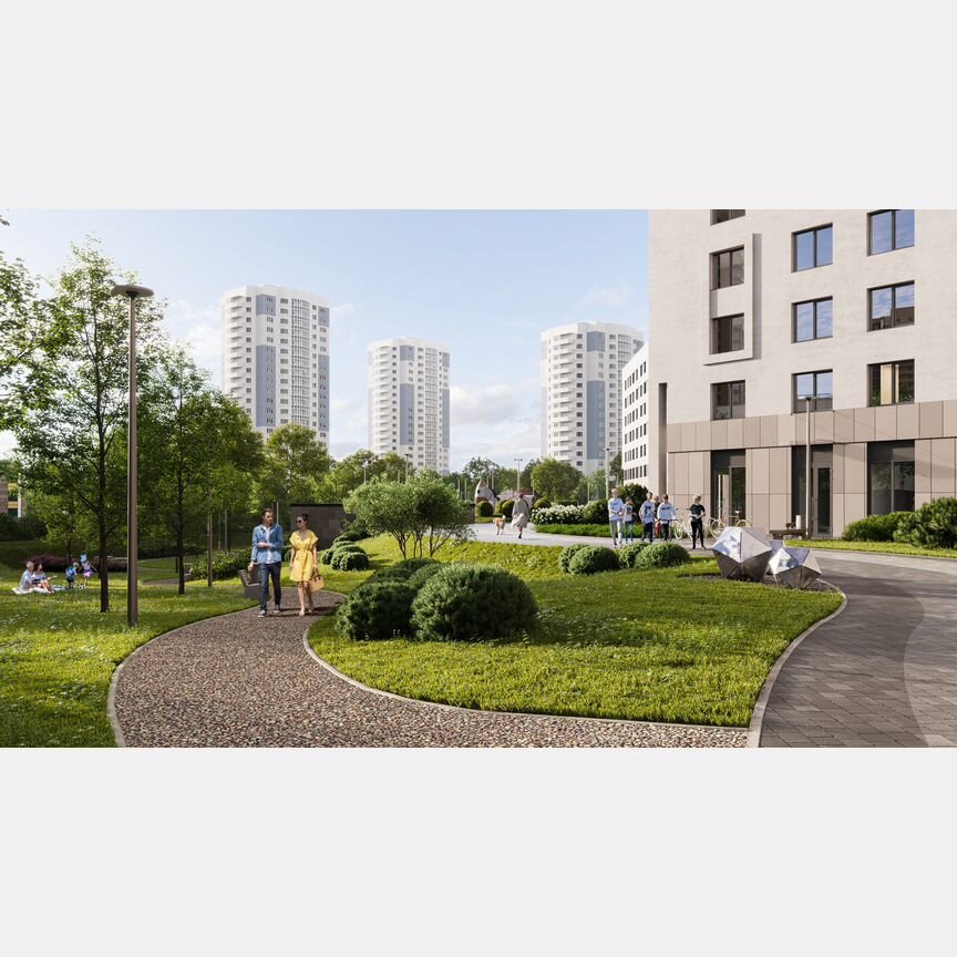 2-к. квартира, 49 м², 18/25 эт.