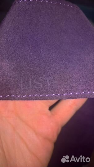 Пояс замшевый List и платье