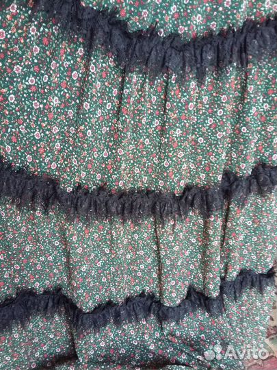 Длинное платье новое, кофточка Италия шерсть