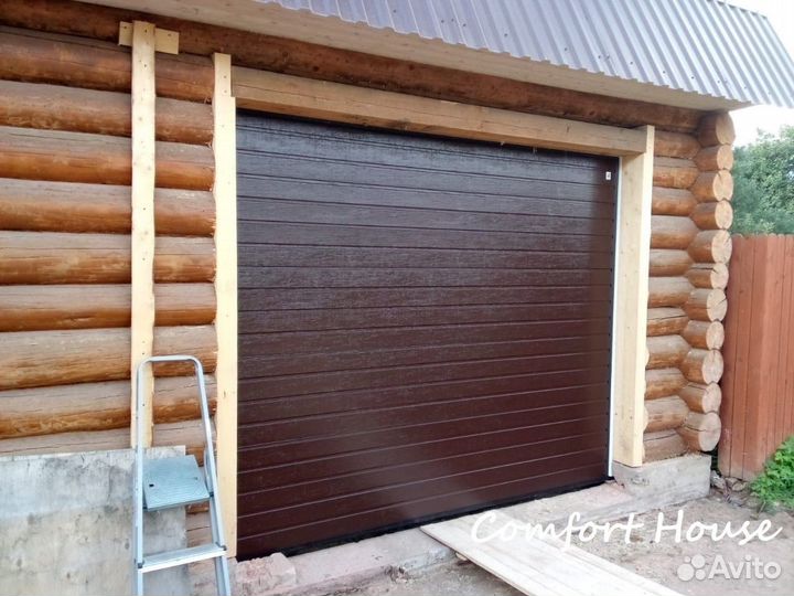 Секционные ворота alutech