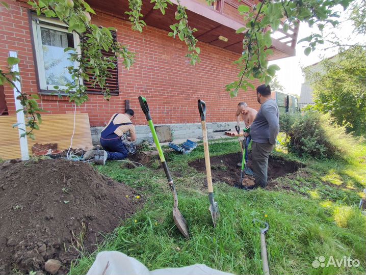 Септик био на 2,5 куба (до 7 чел). Монтаж