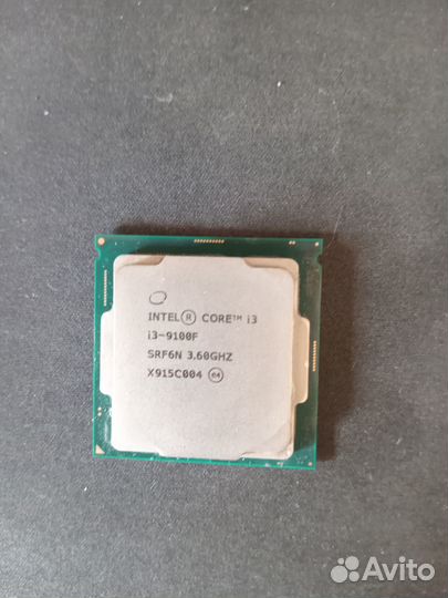 Intel core i3 9100f