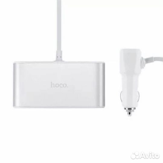 Разветвитель прикуривателя Hoco Z13 LCD