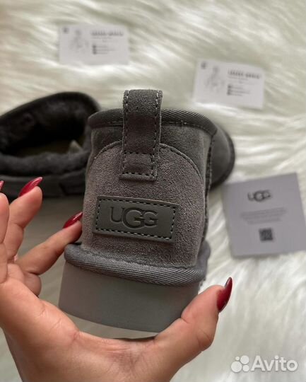 Ugg Classic Ultra Mini Grey
