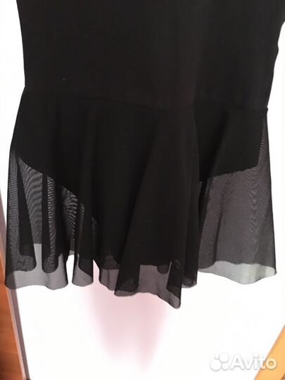 Купальник для гимнастики черный