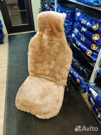 Натуральные меховые накидки, Россия цвет тёмно-беж