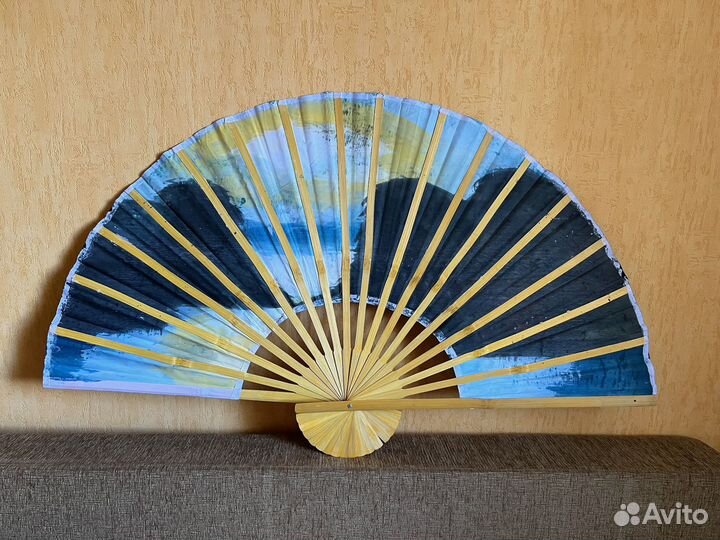 Веер (картина) интерьерный большой