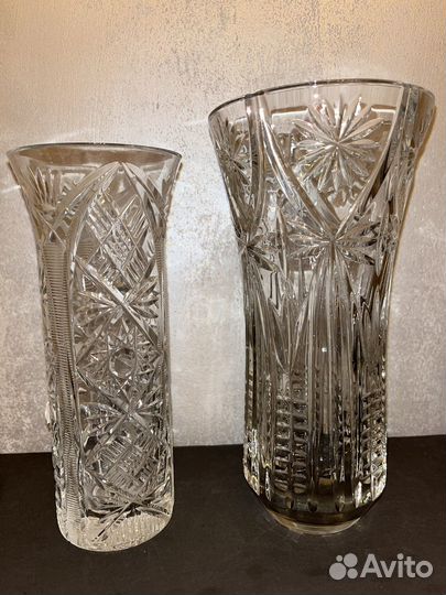Хрустальная ваза