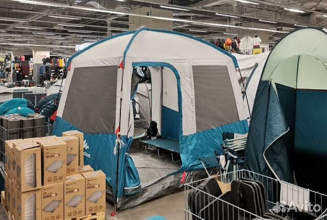 Палатка шатер Quechua arpenaz base M купить в Москве | Хобби и отдых ...
