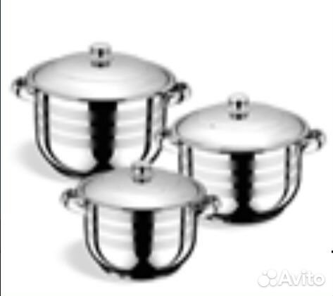 Набор кастрюль из нержавейки