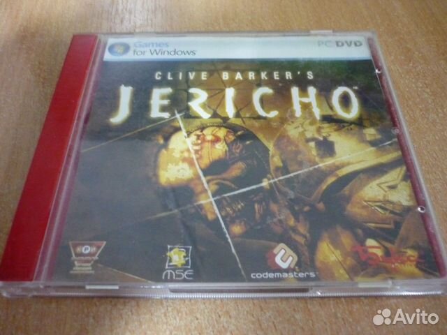DVD диск с игрой Clive Barker's Jericho