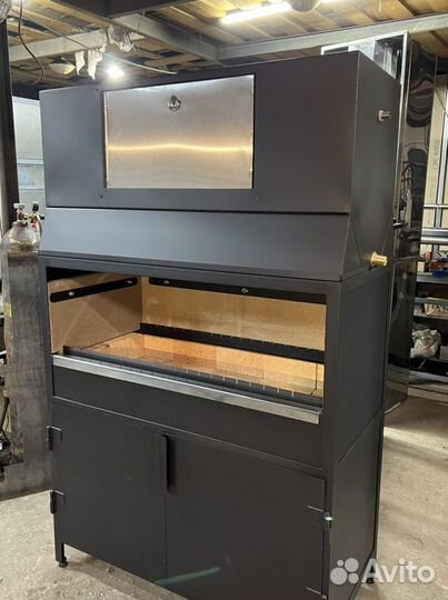 Мангал для ресторана с гидрофильтром