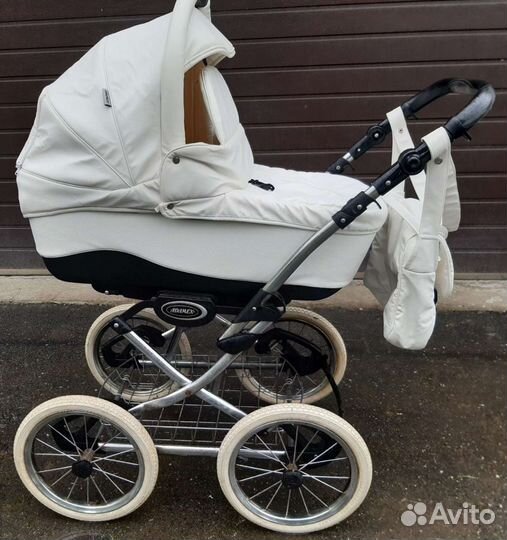 Коляска 2 в 1 эко кожа