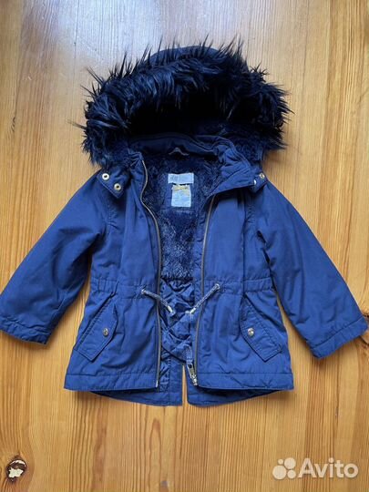 Куртка/ парка детская утеплённая