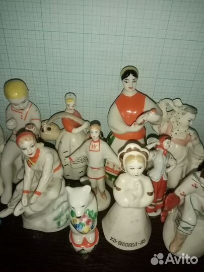 Фарфоровые статуэтки СССР