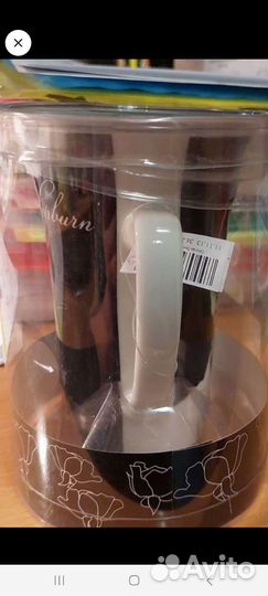 Кружка фарфоровая большая Филлипины