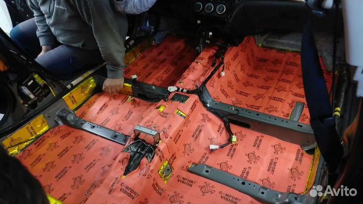 Шумоизоляция виброизоляция автомобиля
